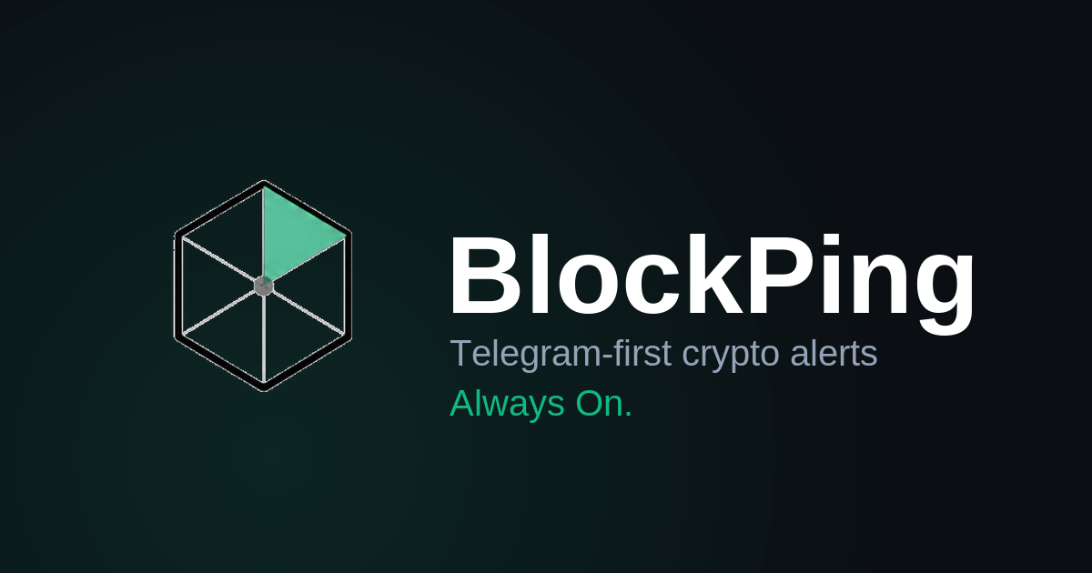 BlockPing logo